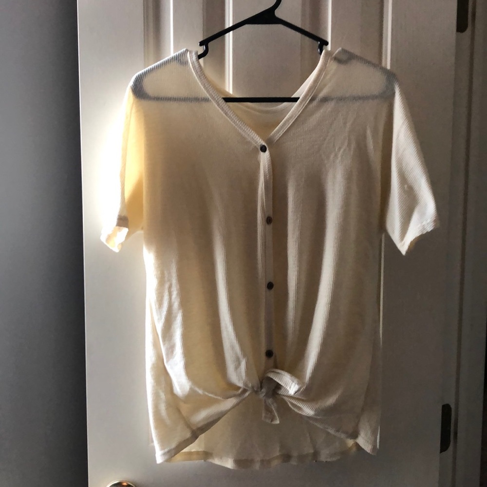 Short sleeve Henley